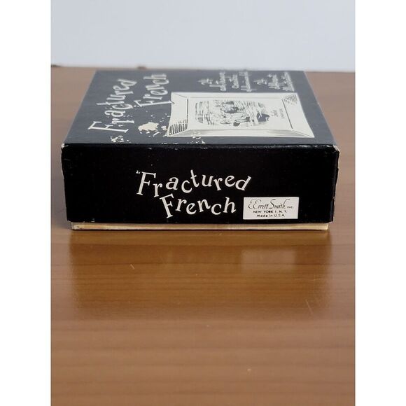 VTG 1950 Fractured French Ashtrays Coasters #A26 - Picture 10 of 10